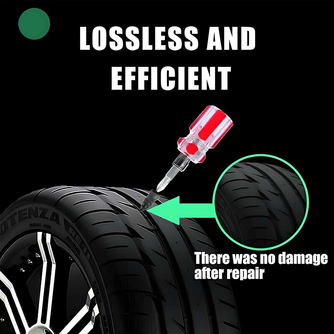 Tubeless Tyre Puncture Repair Nails (Pack of 10)