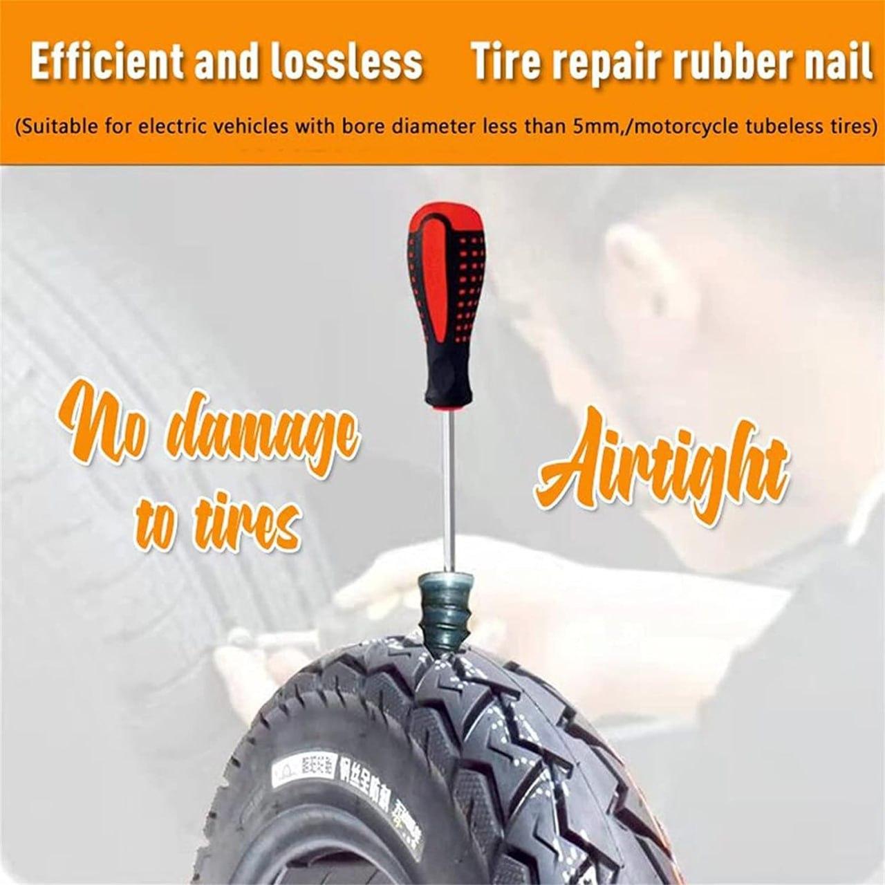 Tubeless Tyre Puncture Repair Nails (Pack of 10)