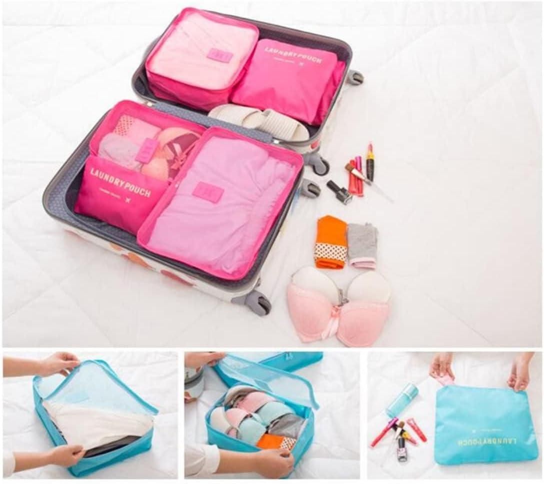 6-Piece Travel Packing Cube Set