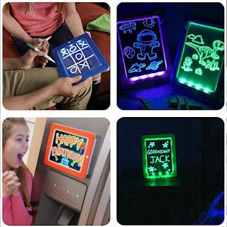 Kids Light-Up LCD Writing Tablet