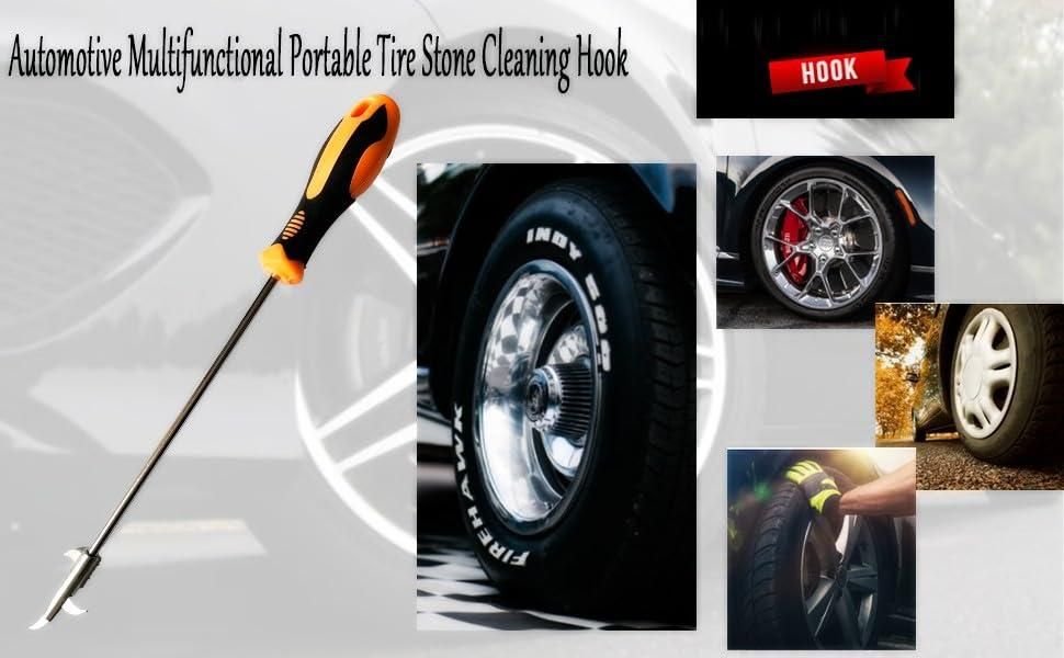 2-in-1 Tyre Stone Removing Tool