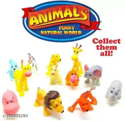 Jungle Animal Figure Toy Set