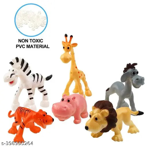 Jungle Animal Figure Toy Set