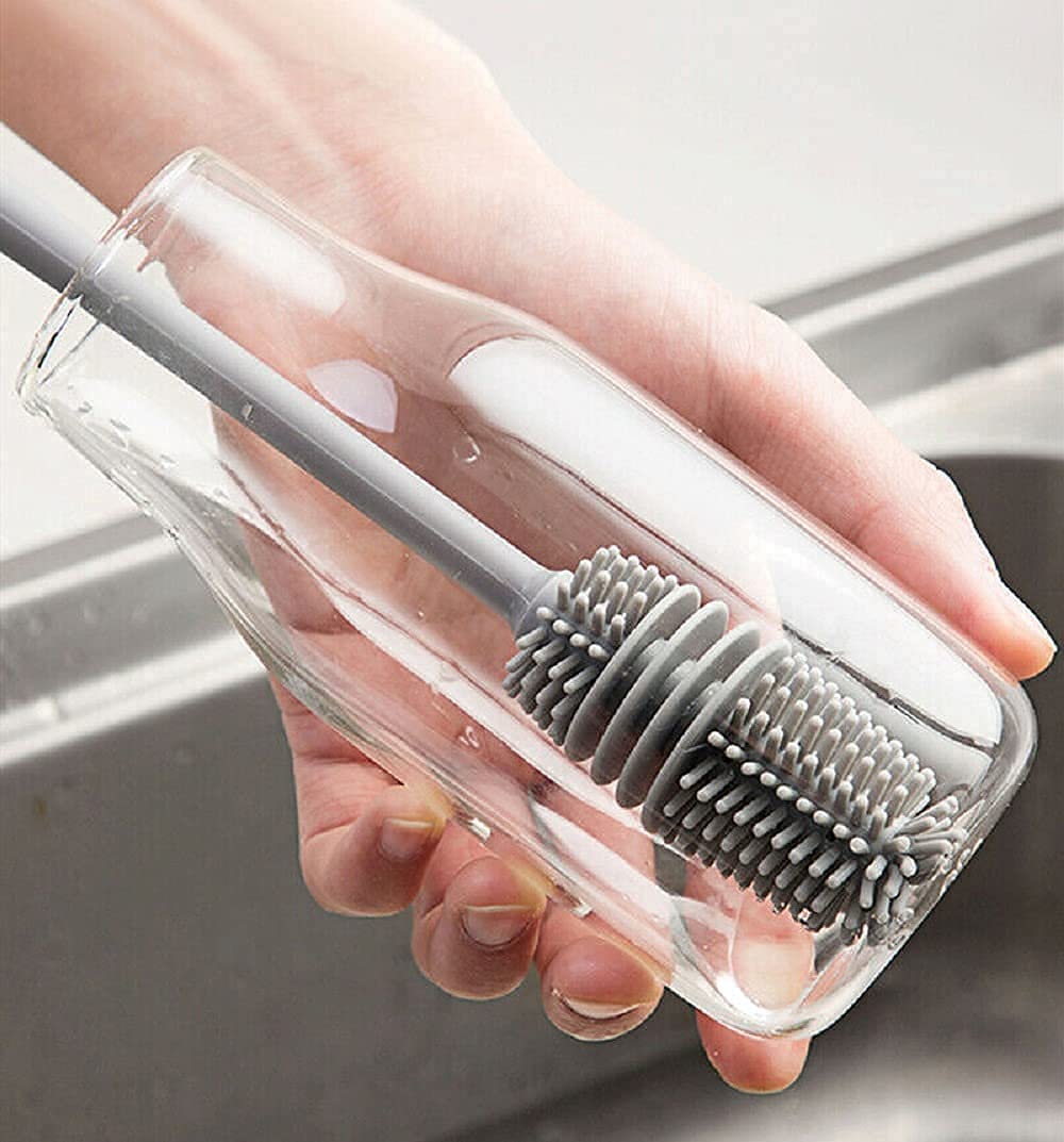 Long-Handle Bottle Cleaning Brush