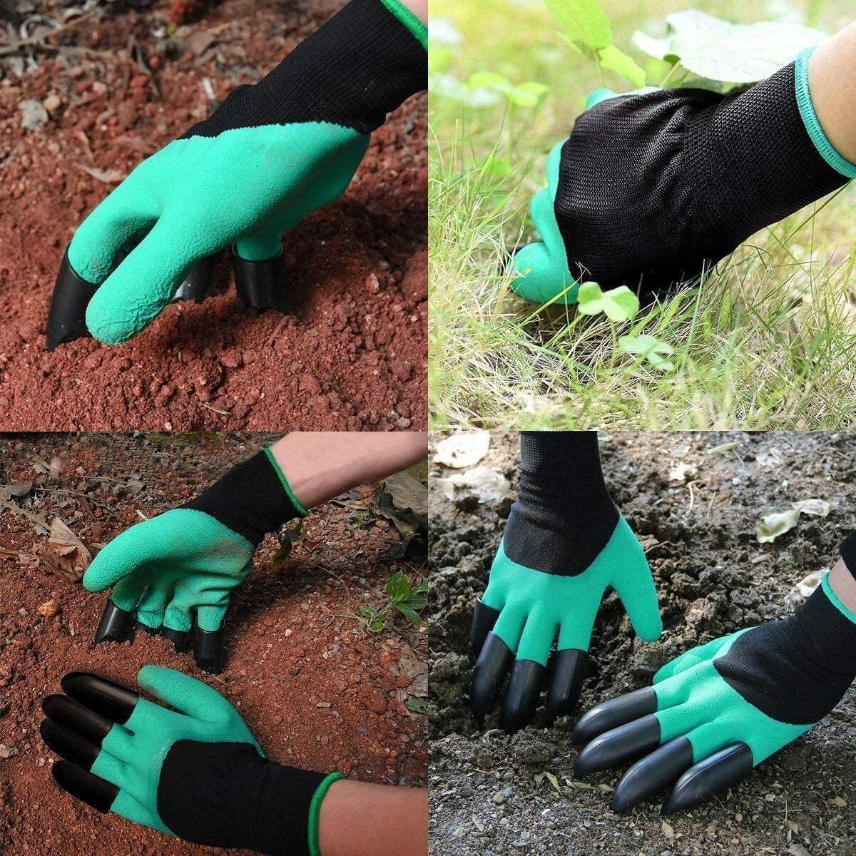 Waterproof Gardening Gloves with Digging Claws