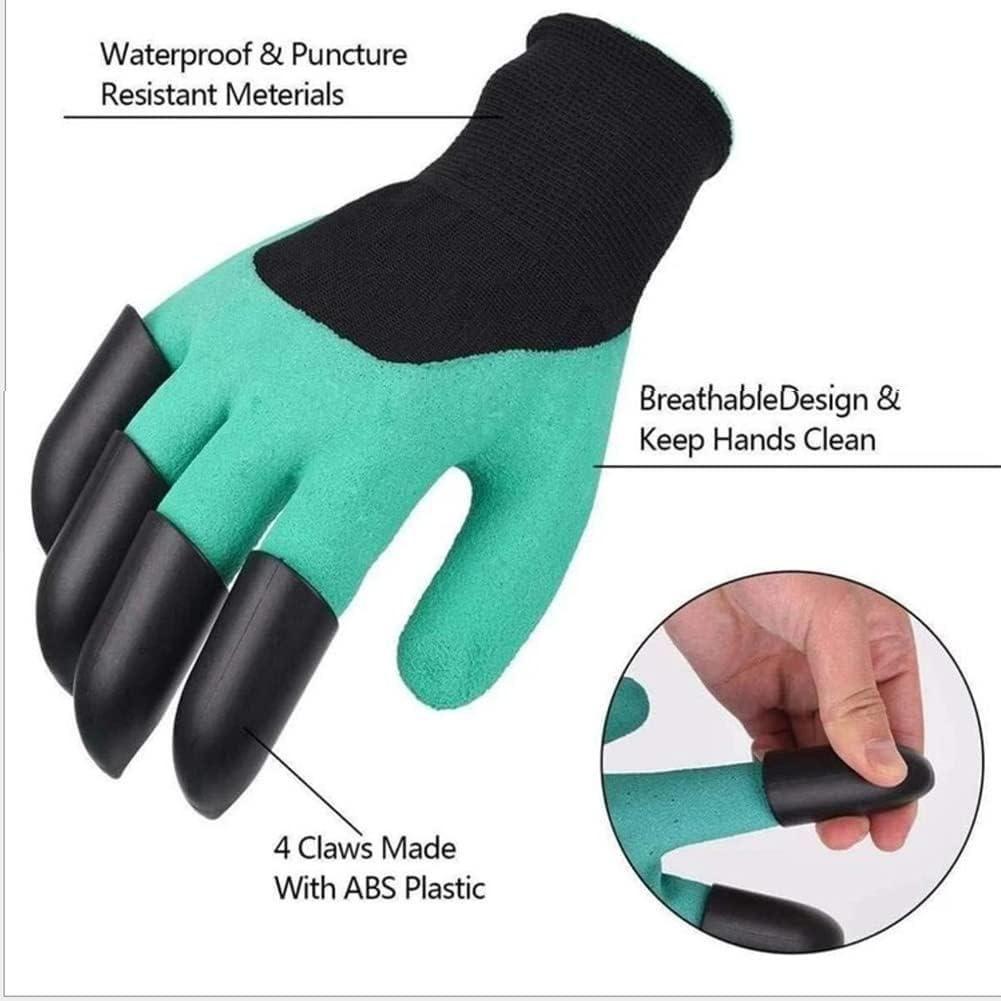 Waterproof Gardening Gloves with Digging Claws