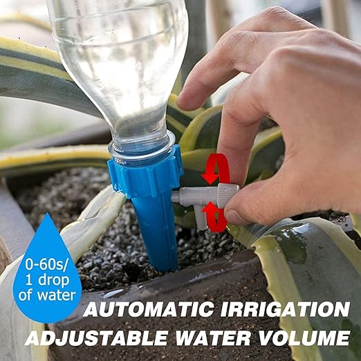 10-Piece Drip Irrigation Self-Watering Kit