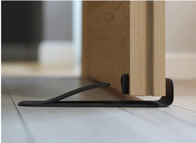 Nail-Free Spring Door Stopper