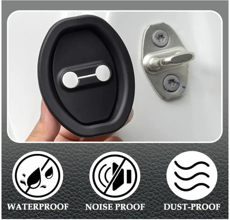Car Door Latch Silicone Cover (Pack of 4)
