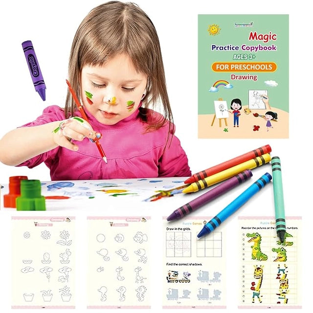 Reusable Magic Handwriting Practice Books
