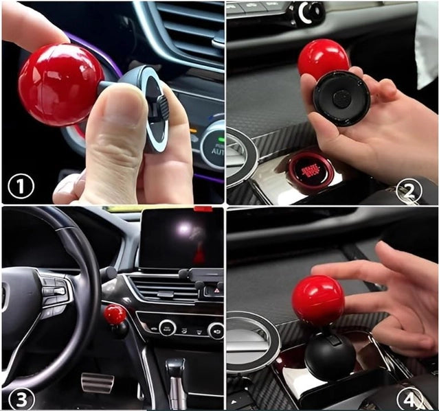 Car Engine Start-Stop Button Cover