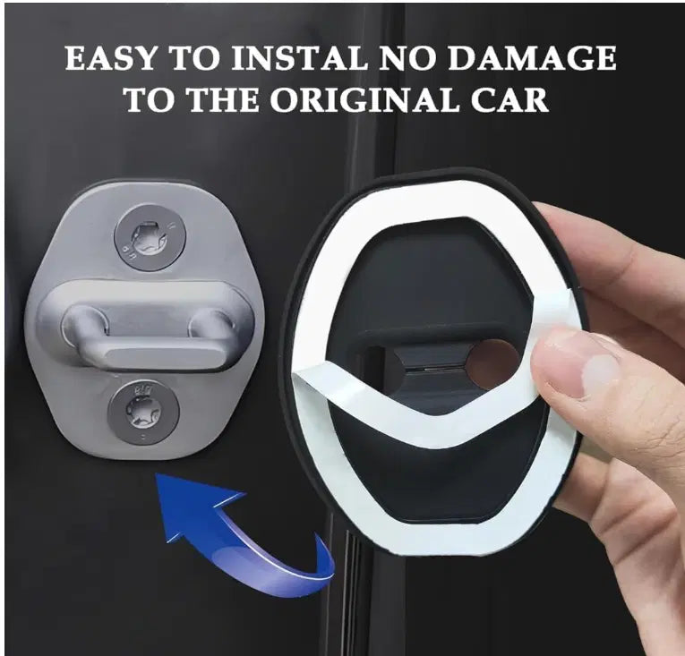 Car Door Latch Silicone Cover (Pack of 4)