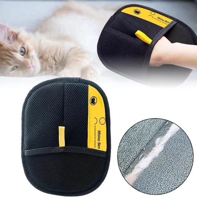Pet Hair Removal Grooming Gloves