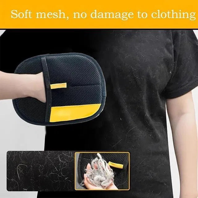 Pet Hair Removal Grooming Gloves